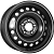 колесные диски Magnetto 17012 7x17 5*114.3 ET40 DIA64.1 Black Штампованный