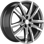 колесные диски Khomen KHW 1905 7.5x19 5*108 ET46 DIA63.3 Black Matt Литой