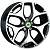 колесные диски Replica Top Driver SB22 7x18 5*100 ET48 DIA56.1 BKF Литой