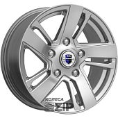 колесные диски K&K Каштак 7x16 5*139.7 ET40 DIA98 Блэк платинум Литой