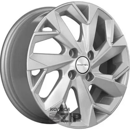 колесные диски Khomen KHW 1402 5.5x14 4*100 ET43 DIA67.1 F-Silver Литой