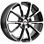колесные диски iFree Skibidi 6.5x17 5*114.3 ET49 DIA67.1 Блэк Джек Литой
