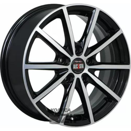 колесные диски Alcasta M61 7x17 5*112 ET43 DIA57.1 BKF Литой