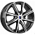 колесные диски K&K Арнар 6x15 4*100 ET40 DIA60.1 Алмаз черный SK Литой