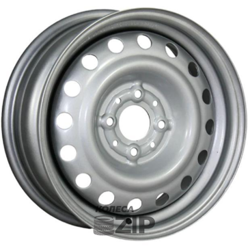 Swortech S406 5x14 4*100 ET46 DIA54.1 Silver Штампованный