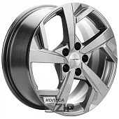 колесные диски Khomen KHW 1712 7x17 5*108 ET40 DIA54.1 Black Литой