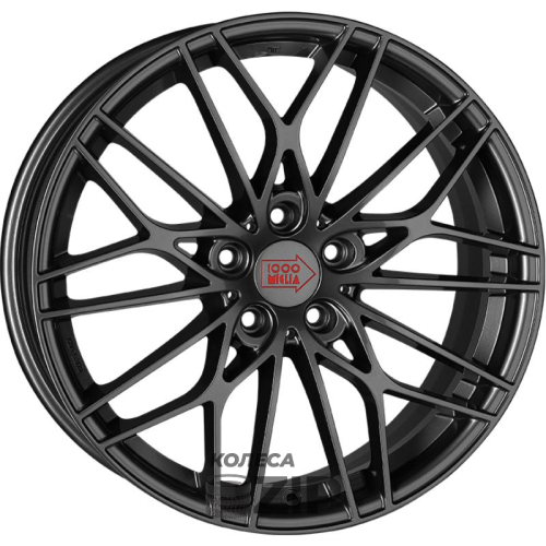 колесные диски 1000 Miglia MM1015 8x19 5*114.3 ET45 DIA67.1 Dark Anthracite High Gloss Литой