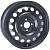 колесные диски Trebl X43656 7x17 5*110 ET46 DIA63.3 Black Штампованный