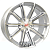 колесные диски 1000 Miglia MM1007 7.5x17 5*108 ET40 DIA63.3 Silver Gloss Polished Литой