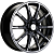 колесные диски Khomen KNW 1707 6.5x17 4*100 ET50 DIA60.1 Black-FP Литой