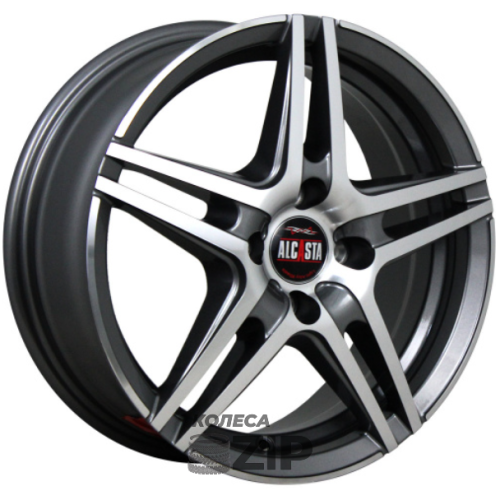 Alcasta M54 6.5x16 5*105 ET39 DIA56.6 GMF Литой
