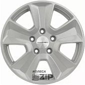 колесные диски Khomen KHW 1601 6.5x16 5*114.3 ET46 DIA67.1 Gray-FP Литой