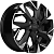 колесные диски Khomen KHW 1402 5.5x14 4*100 ET43 DIA60.1 Black-FP Литой