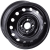 колесные диски Trebl X40001 6x16 4*100 ET52 DIA54.1 Black Штампованный