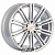 колесные диски 1000 Miglia MM1005 7.5x17 5*108 ET40 DIA63.3 Matt Silver Polished Литой