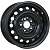 колесные диски Trebl X40020 6.5x16 5*114.3 ET35 DIA67.1 Black Штампованный