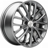 колесные диски Khomen KHW 1506 6x15 4*100 ET37 DIA60.1 Black Литой