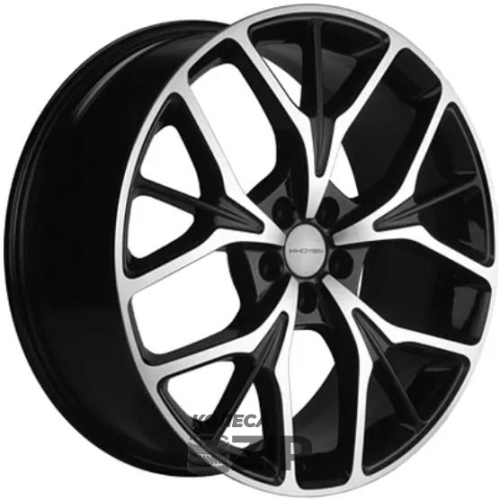 колесные диски Khomen KHW 2012 8x20 5*108 ET46 DIA63.3 Black-FP Литой