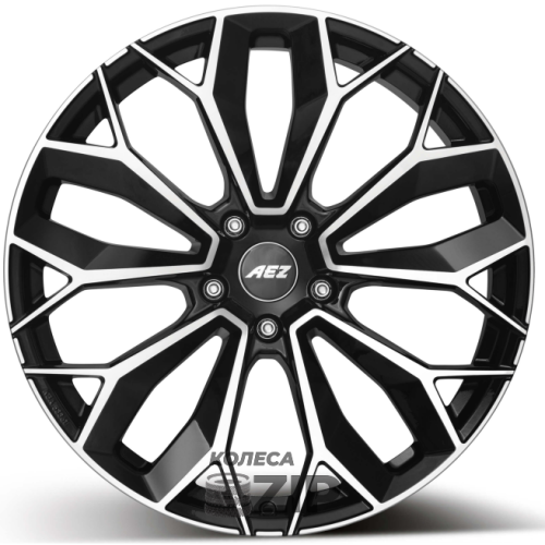 AEZ Leipzig dark 9.5x21 5*130 ET43 DIA71.6 BFP Литой