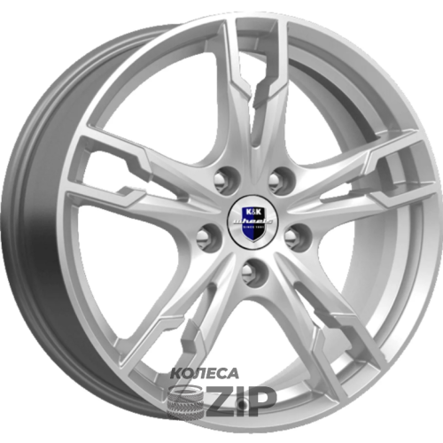 колесные диски K&K Солар 7x17 4*100 ET41 DIA60.1 Сильвер Литой