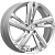 колесные диски Скад КР002 7x19 5*108 ET33 DIA60.1 Elite silver Литой