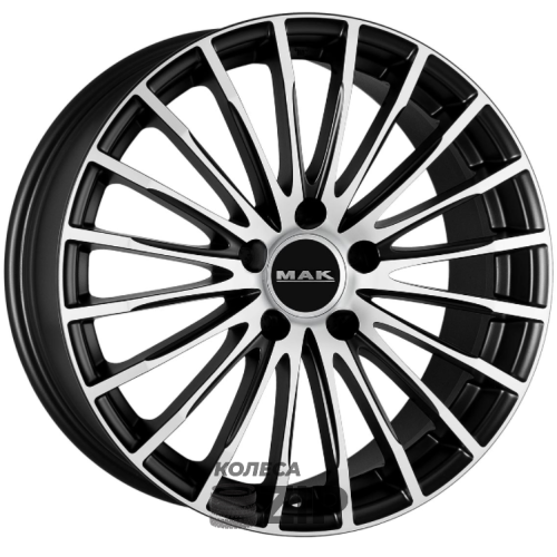 колесные диски MAK Starlight 9x18 5*112 ET25 DIA66.6 Ice Black Литой