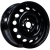 колесные диски Trebl X40014 6x15 4*100 ET36 DIA60.1 Black Штампованный