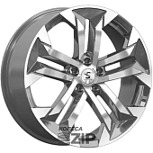 колесные диски Скад KP015 7.5x19 5*114.3 ET40 DIA66.6 Diamond gloss graphite Литой