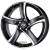 колесные диски Alutec Shark 7.5x17 5*100 ET35 DIA63.3 Racing black front polished Литой