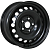 колесные диски Trebl 64H38D P 6x15 5*100 ET38 DIA57.1 Black Штампованный