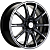 колесные диски Khomen KHW 1707 6.5x17 4*100 ET41 DIA60.1 Black-FP Литой