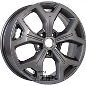 колесные диски Khomen KHW 1710 7x17 5*108 ET33 DIA60.1 Black Литой