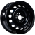 колесные диски Trebl X40915 P 6x15 4*100 ET40 DIA60.1 Black Штампованный