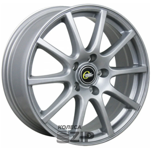колесные диски Cross Street CR-16 6x15 5*108 ET38 DIA67.1 Silver Литой