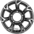 колесные диски Khomen KNW 1505 5.5x15 5*139.7 ET5 DIA98.5 Gray-FP Литой