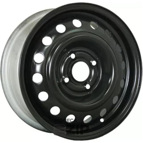 колесные диски Trebl 8325 P 6.5x16 5*108 ET50 DIA63.3 Black Штампованный