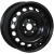 колесные диски Trebl X40935 6x16 5*112 ET43 DIA57.1 Black Штампованный