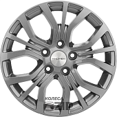 колесные диски Khomen KHW 1608 6.5x16 5*114.3 ET38 DIA60.1 Gray-FP Литой