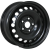 колесные диски Trebl 64H38D P 6x15 5*100 ET38 DIA57.1 Black Штампованный
