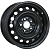 колесные диски Trebl X40934 P 6x16 5*100 ET45 DIA57.1 Black Штампованный
