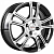 колесные диски X'trike X-105 6x15 4*100 ET35 DIA67.1 BKFP Литой