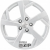 колесные диски Khomen KHW 1713 7x17 5*114.3 ET45 DIA67.1 F-Silver Литой