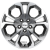 колесные диски Khomen KHW 1711 6.5x17 5*114.3 ET50 DIA66.1 Gray-FP Литой